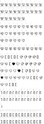 Sweat Hearts BV font