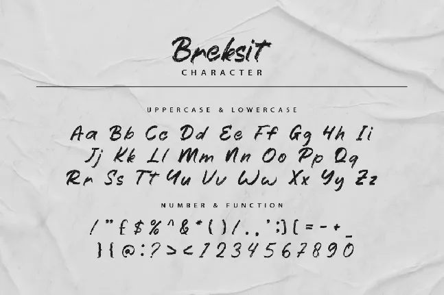 Breksit font