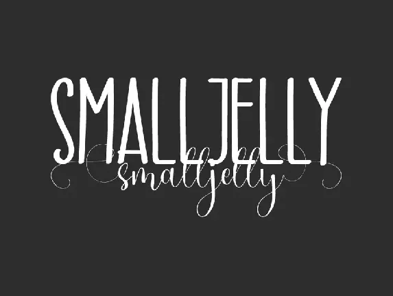 Smalljelly Demo font