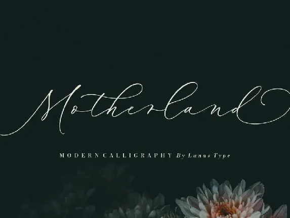 Motherland font