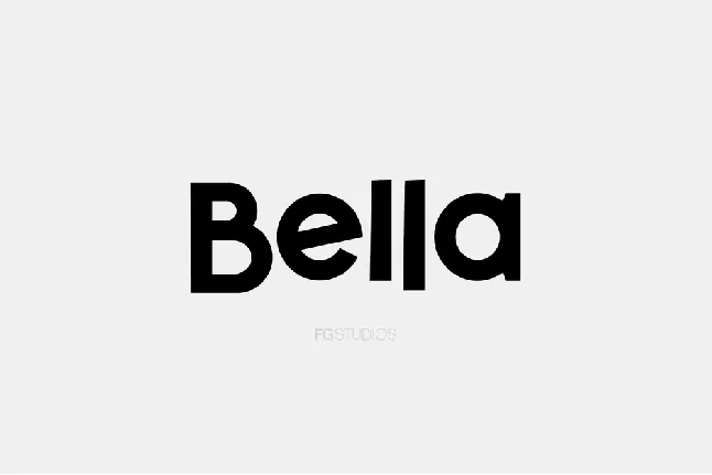 Bella font