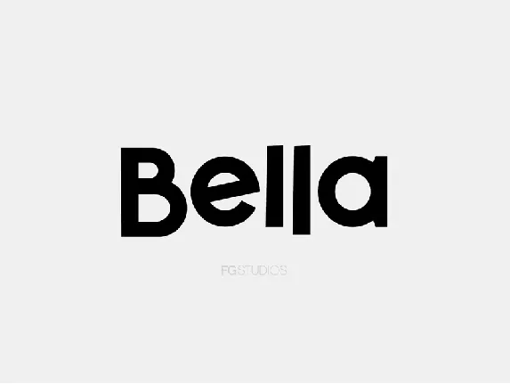 Bella font