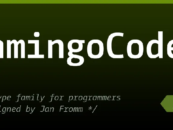 CamingoCode font