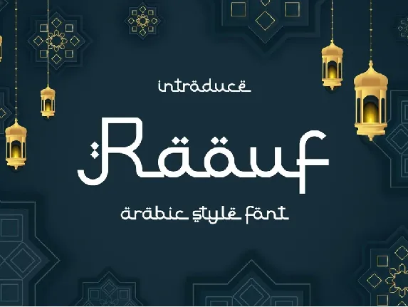 Raouf font