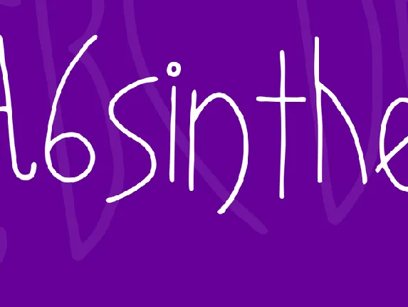 Absinthe font