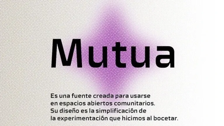 Mutua font