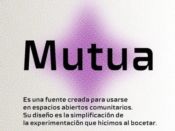 Mutua font