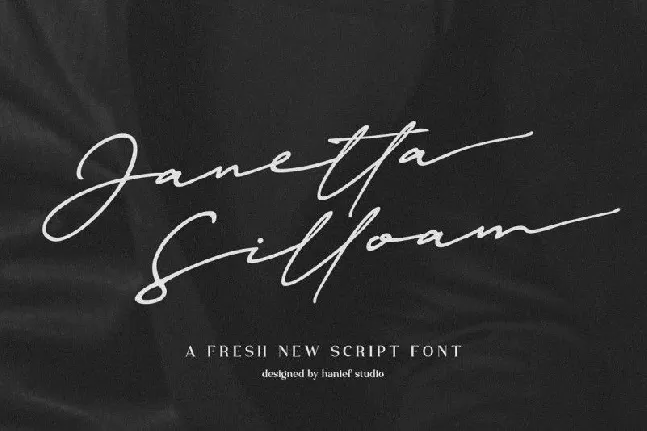 Janetta Silloam font