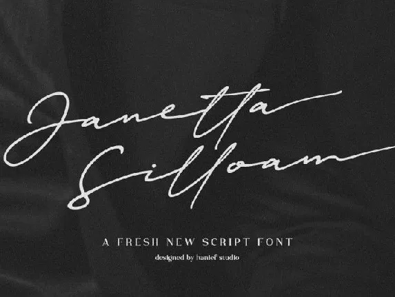 Janetta Silloam font