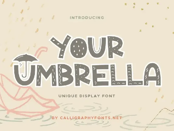 Your Umbrella font