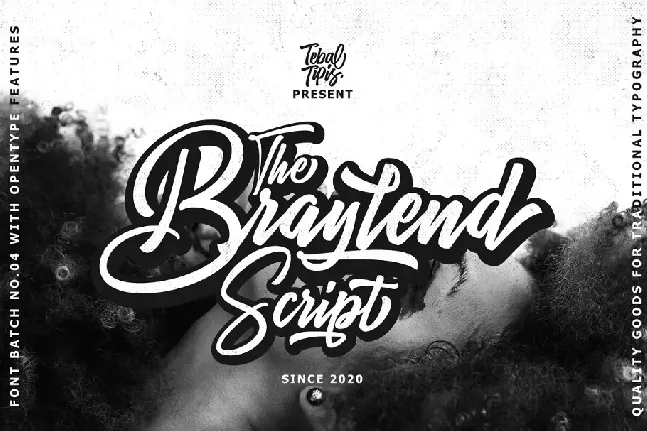 Braylend font