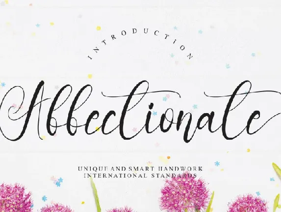 Affectionate font