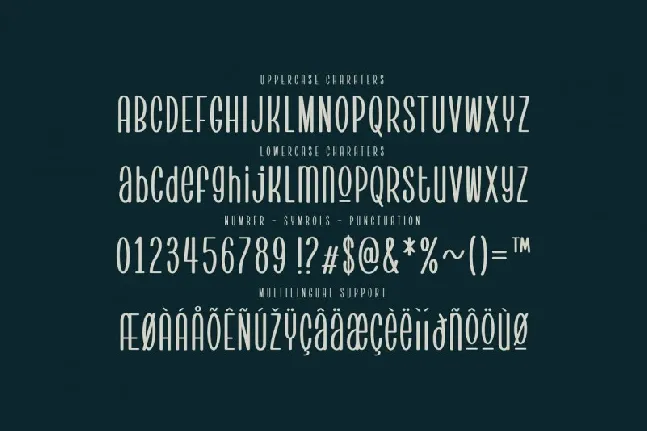 Pantura Display font