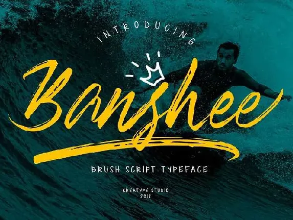 Banshee Brush Free Download font