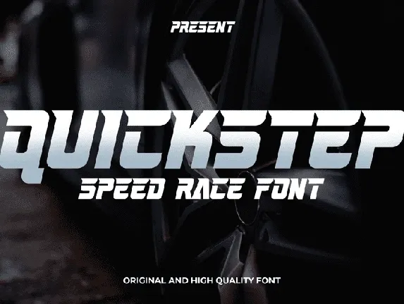 Quickstep font