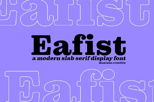 Eafist font