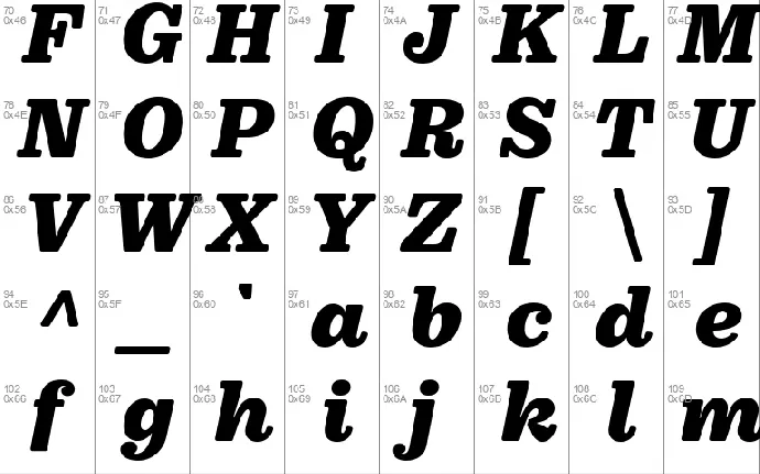 Eafist font