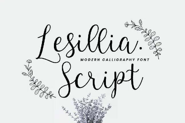 Lesillia font