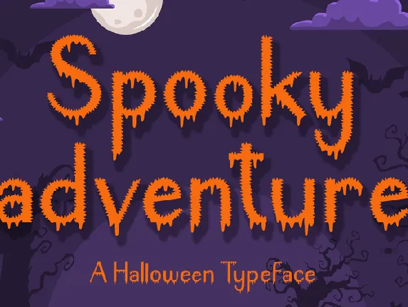 Spooky Adventure font