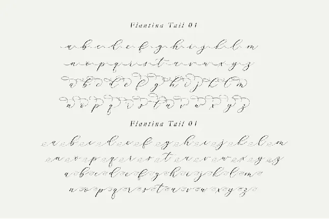 Flantina font