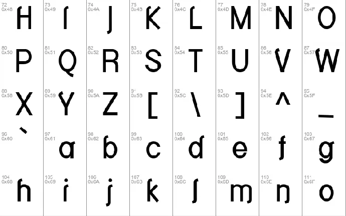 Bedizen font