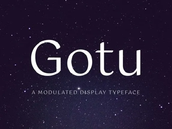 Gotu font