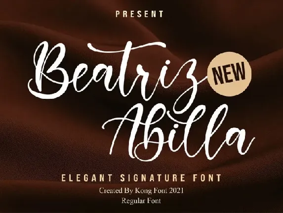 Beatriz Abilla font