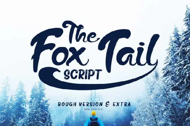 The Fox Tail Script Free Download font