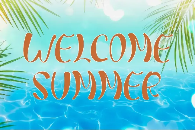 Summer Beach Font