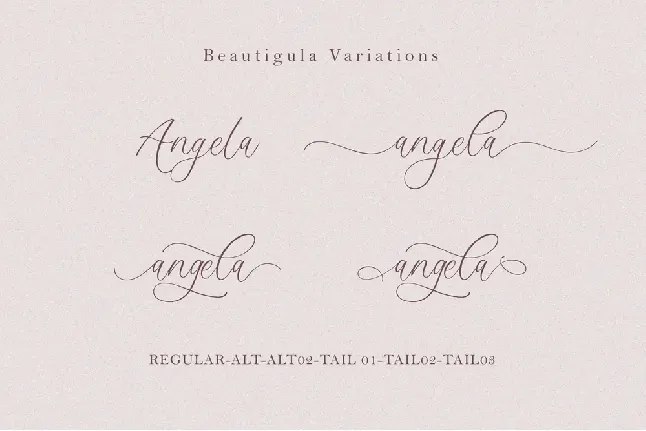 Beautigula font