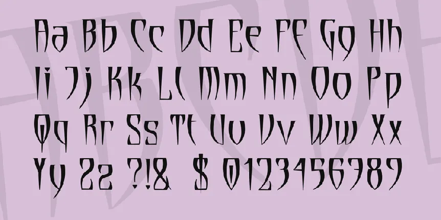 Cryptik font