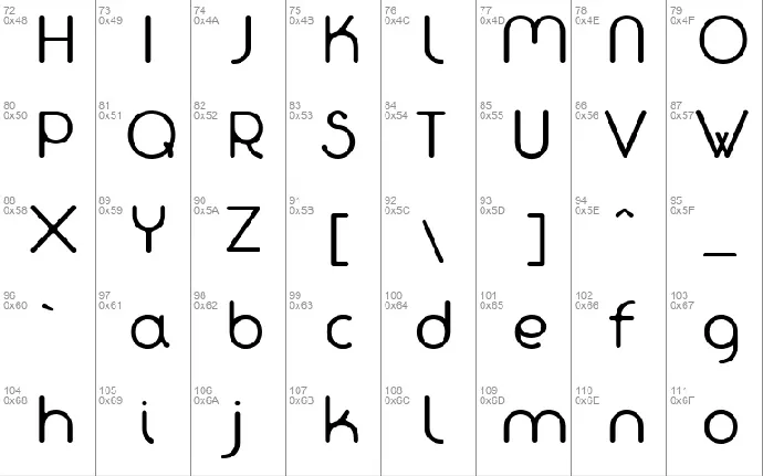 Fabada font