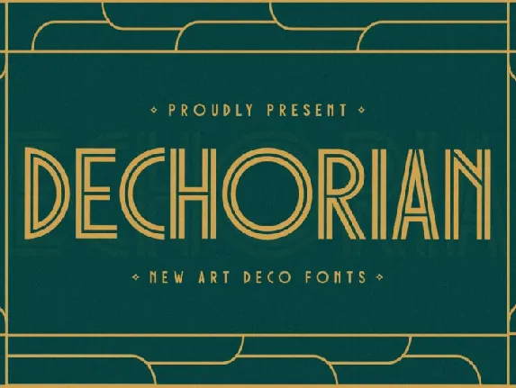 Dechorian font