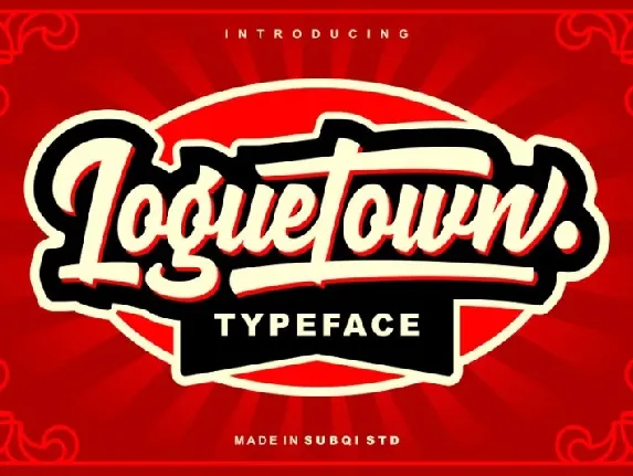 Loguetown font