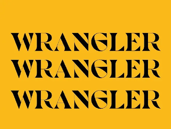 Wrangler 2.0 font