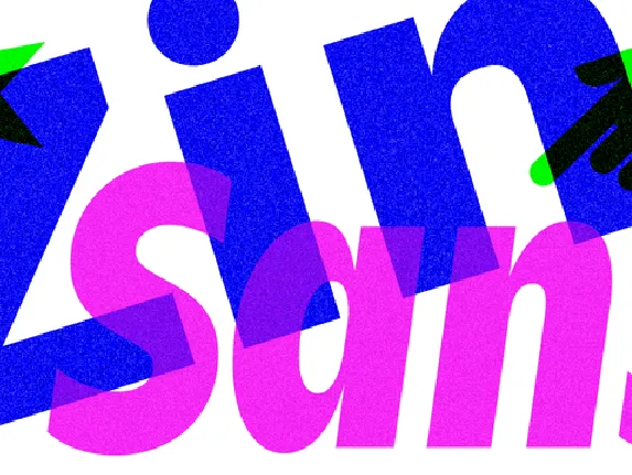 Zin Sans Family font