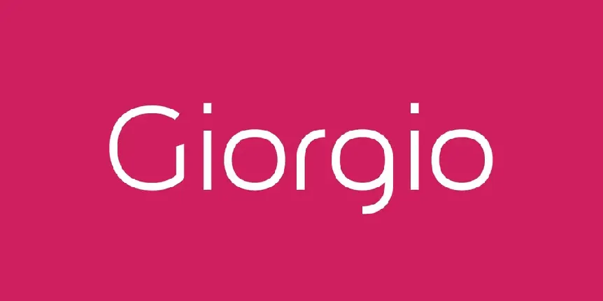 Giorgio Family font