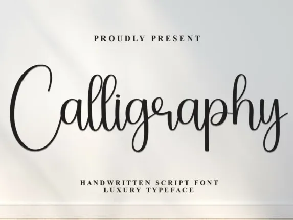 Calligraphy Script font