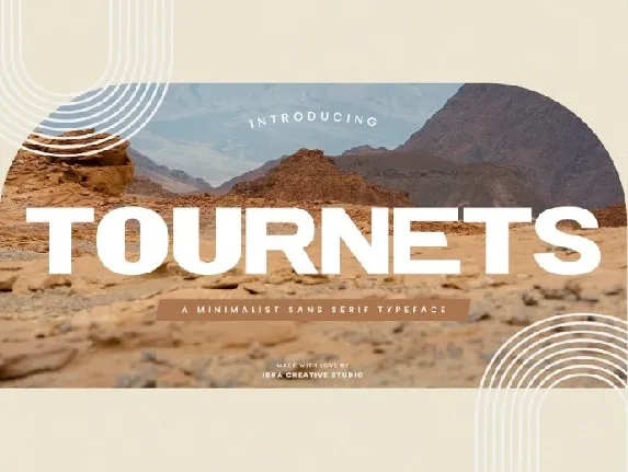 Tournets font