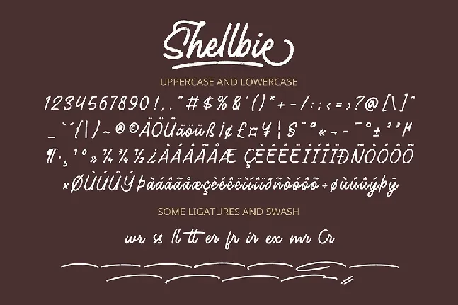 Shellbie font