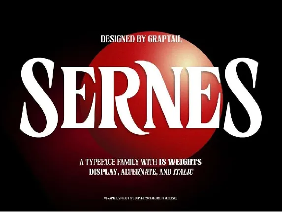 Sernes Family font