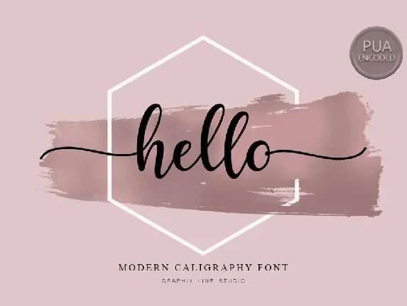 Hello font