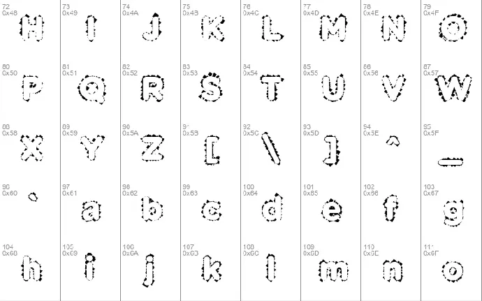 Pabellona (B) DÃºplex font