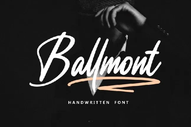 Ballmont font