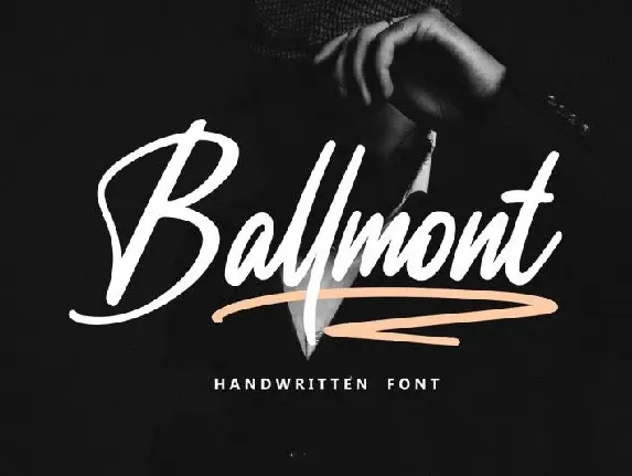 Ballmont font