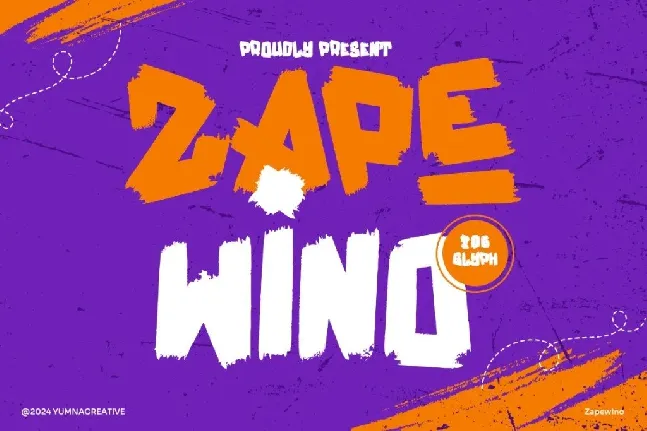 Zapewino font