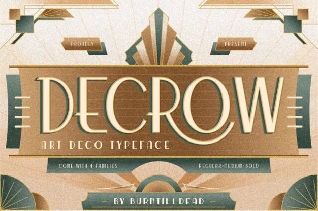 Decrow font