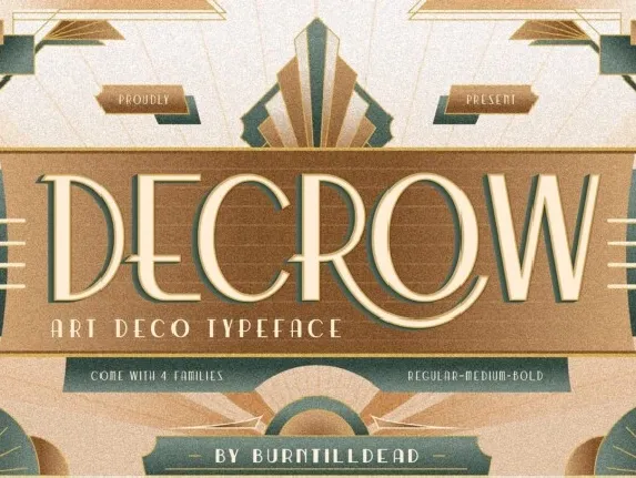 Decrow font