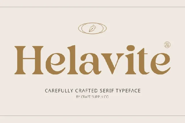 Helavite font