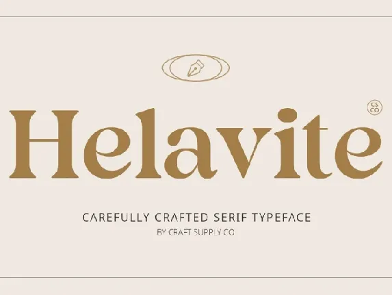 Helavite font